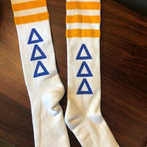 Tri Delta Sorority Knee High Socks